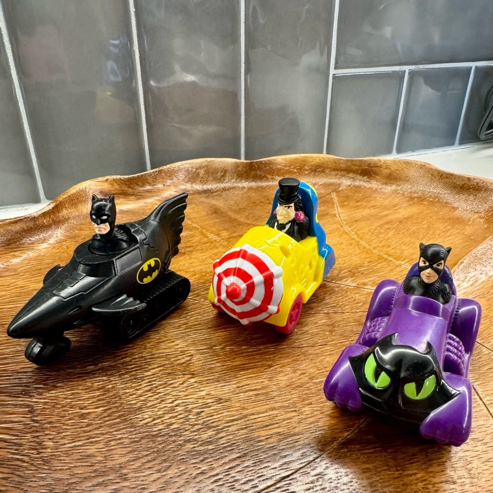 Batman Returns Toy Car Set